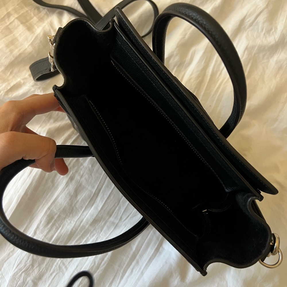 Celine Nano Luggage Black Pebble Leather - Picture 8 of 15